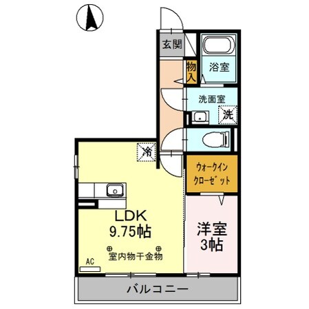 ピュアオール Ⅲの物件間取画像